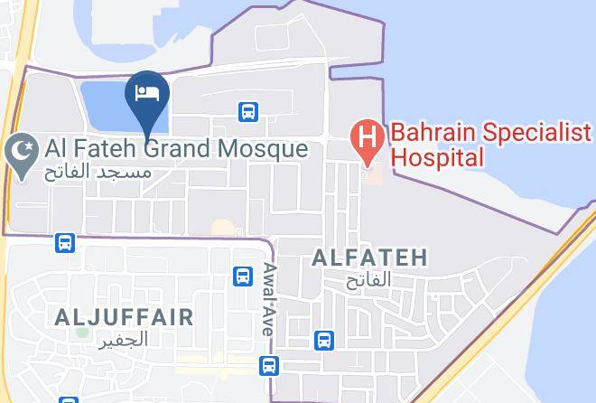 Manama - Pars International Hotel Maps