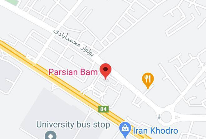 Kerman - Parsian Bam Hotel Maps