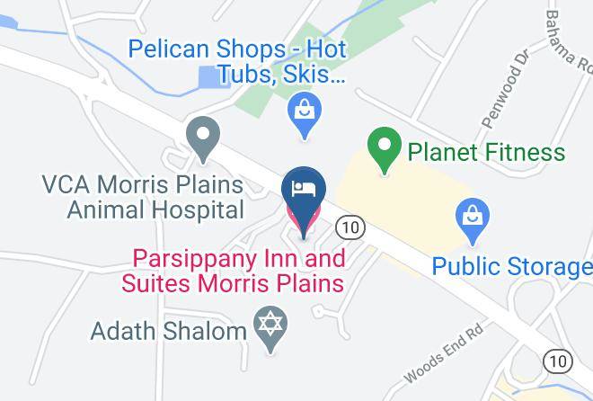 Morris - Parsippany Inn And Suites Morris Plains Maps