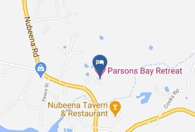 Tasman - Parsons Bay Retreat Maps