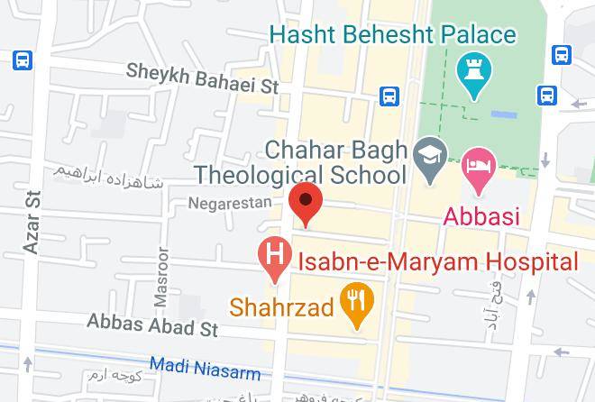 Isfahan - Part Hotel Maps