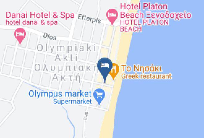 Pieria - Parthenon Art Hotel Maps