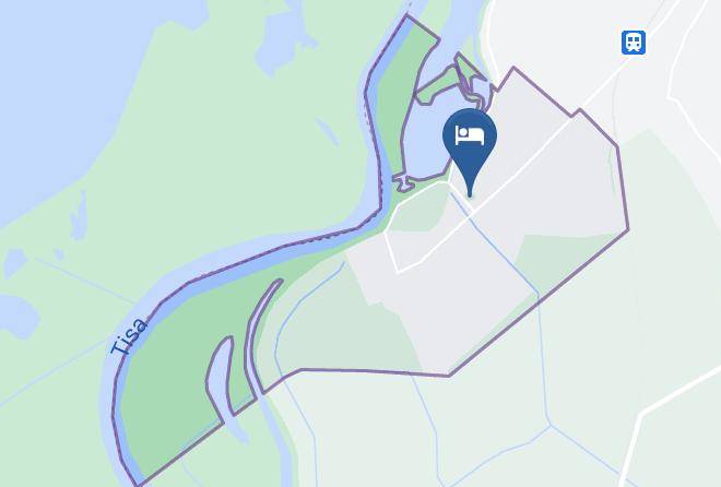 Tiszafured - Partifecske Vendeghaz Maps