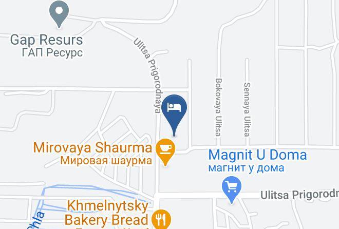 Stavropol - Partiya Motel Maps