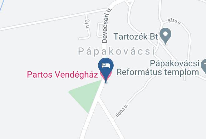 Papakovacsi - Partos Vendeghaz Maps