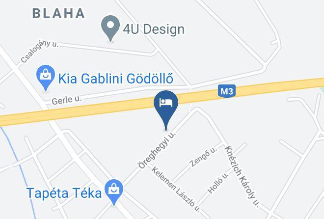 Godollo - Party Es Vendeghaz Maps