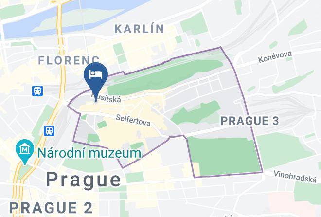 Prague - Party Flat In Prague City Center Maps