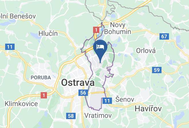 Ostrava - De Luxe Relax Vila Maps