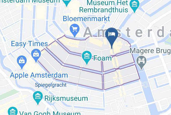 Amsterdam - City Hotel Rembrandt Square Maps