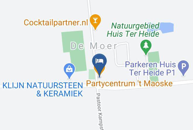 Gemeente Loon Op Zand - Partycentrum 't Maoske Maps