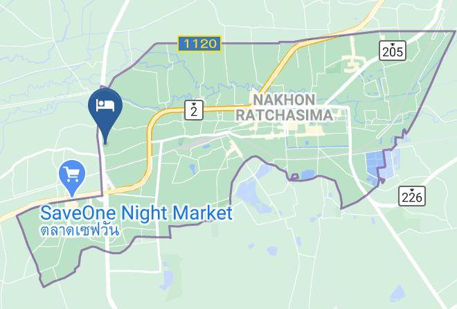 Amphoe Mueang Nakhon Ratchasima - Paru Ville Maps