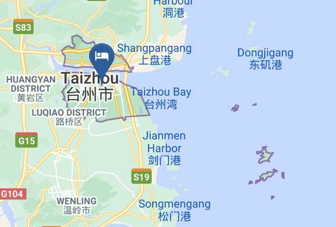 Taizhou - Paruisi Light Luxury Hotel Maps