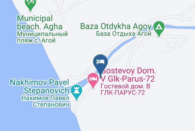 Tuapsinsky District - Parus Glk Gostevoy Dom Maps