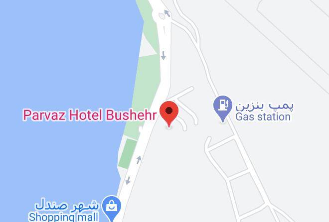 Parvaz Hotel Bushehr Map