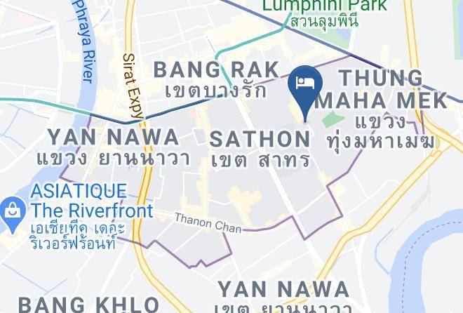 Sathon - Parvena Hotel Maps