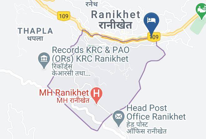Ranikhet - Parwati Inn Maps