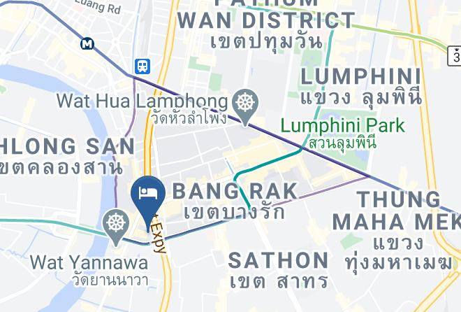 Phra Nakhon - Pas Cher Hotel De Bangkok Maps