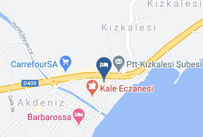 Erdemli - Pasa Hotel Maps