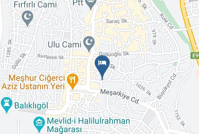 Eyyubiye - Pasa Sarayi Butik Otel Maps