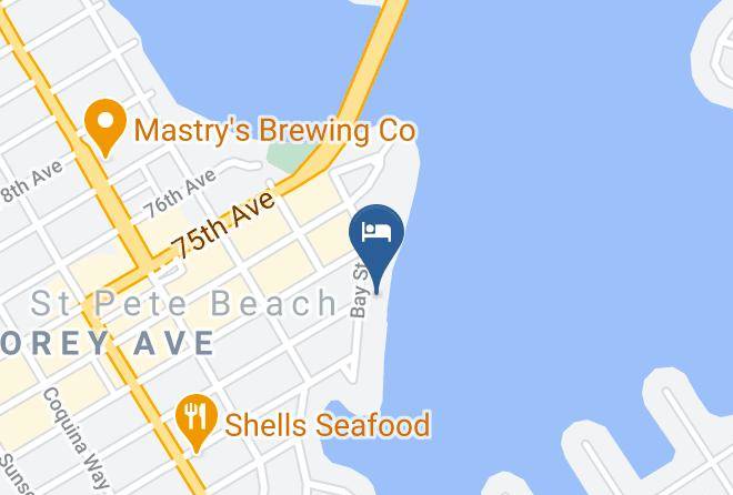 Pinellas - Pasa Tiempo Waterfront Resort Maps