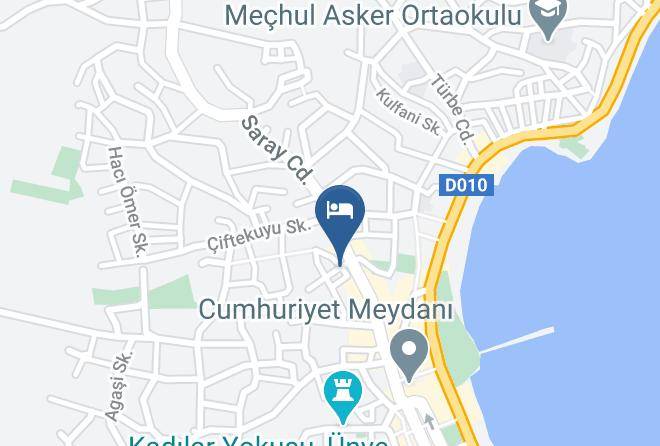 Unye - Pasabahce Konagi Butik Otel Cafe Maps