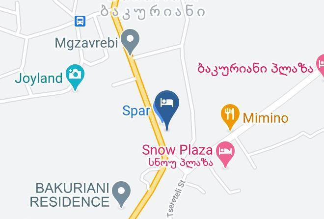 Borjomi - Pasadena Bakuriani Maps