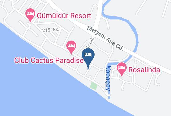 Menderes - Pasali Pansiyon Maps