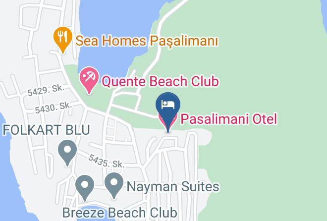 Pasalimani Otel Map