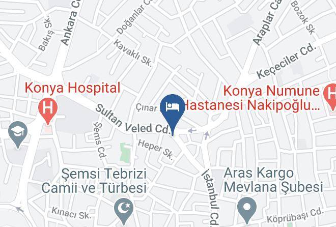 Karatay - Pasapark Karatay Otel Maps