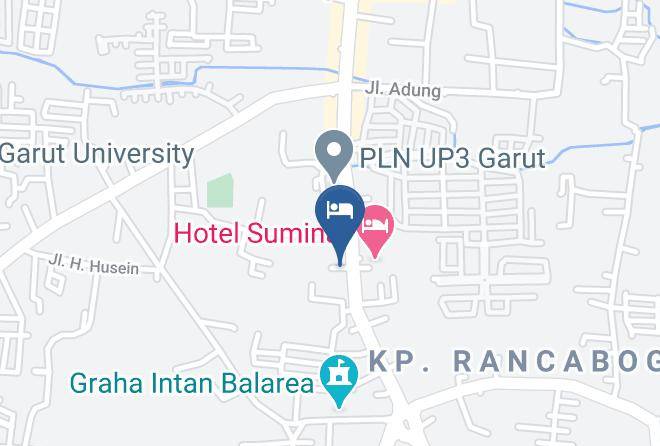 Garut Regency - Paseban Hotel Maps