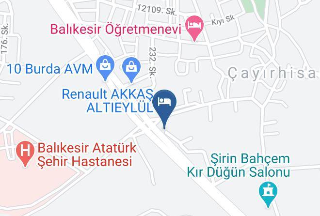 Balikesir Altieylul - Pasha Suites Otel Maps