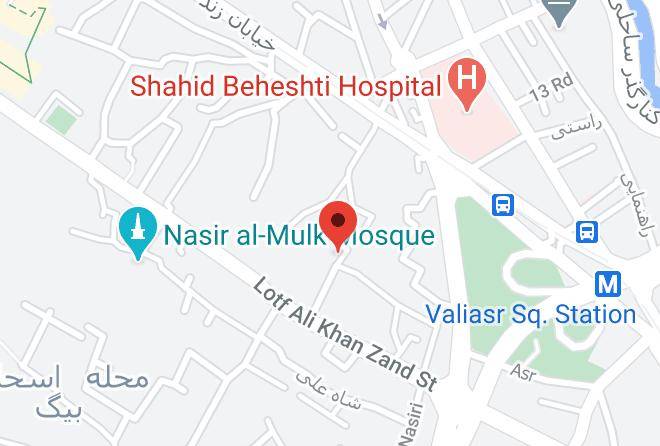 Shiraz - Pasin Traditional Hotel Maps