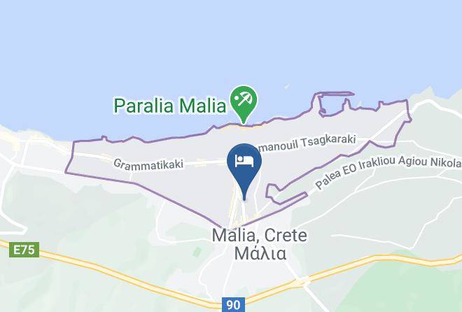Iraklion - Pasiphae Hotel Maps