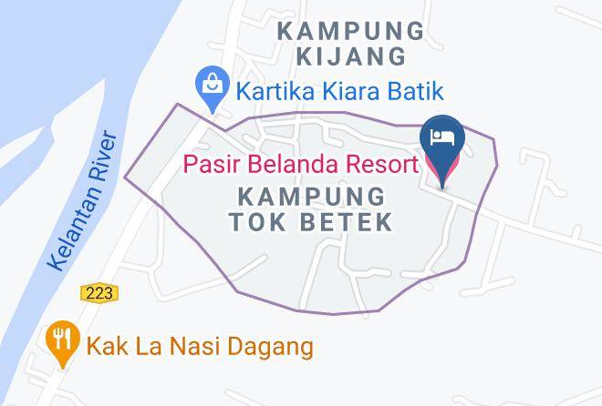Kota Bharu - Pasir Belanda Resort Maps