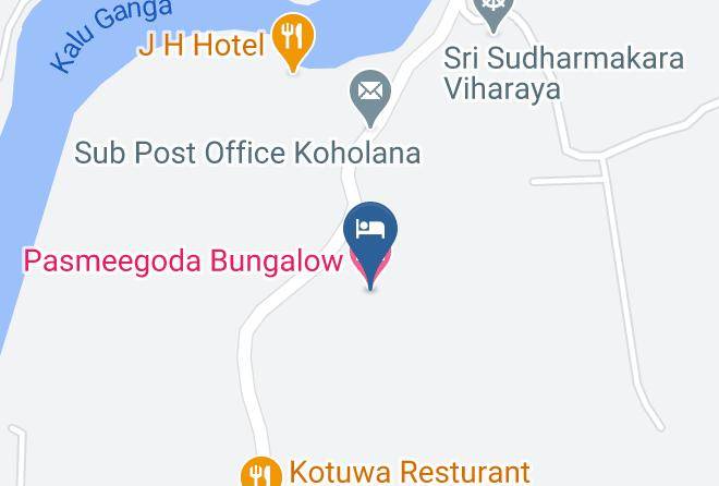 Colombo - Pasmeegoda Bungalow Maps
