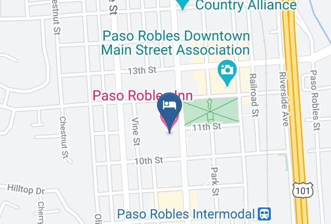 San Luis Obispo - Paso Robles Inn Maps