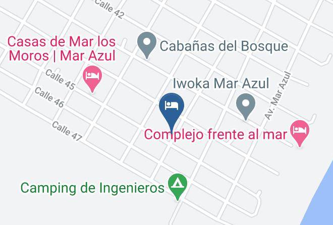 Villa Gesell - Pasos Del Mar Maps