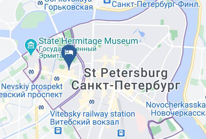 Saint Petersburg - Passage Hotel Maps