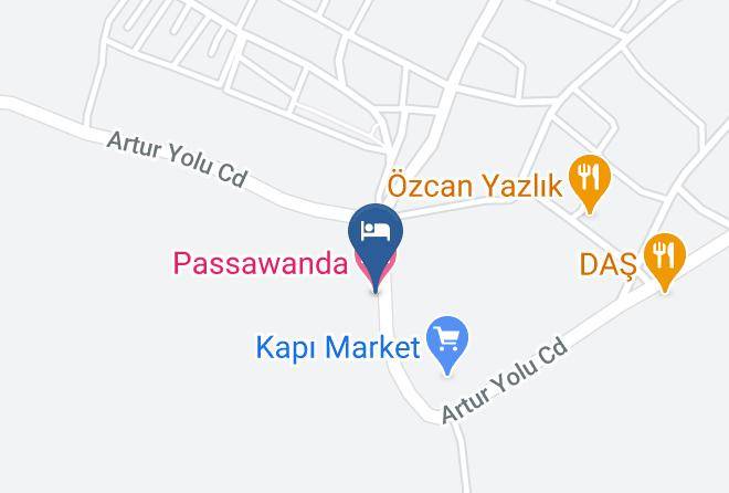 Karaagac - Passawanda Hotel Maps