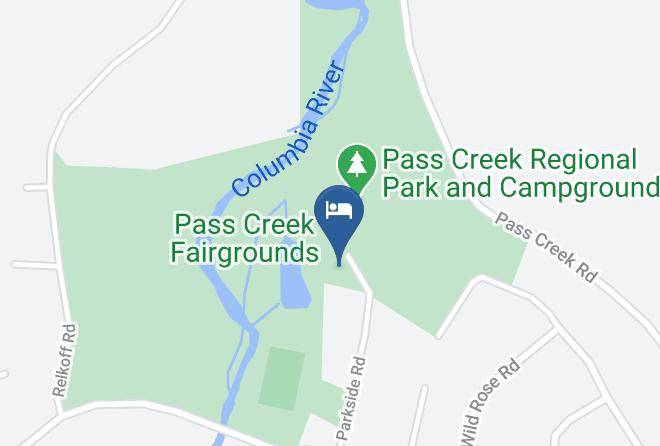 Central Kootenay - Passcreek Campground Maps