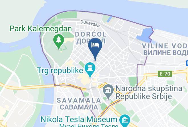 Belgrade City - Passpartu Home Maps