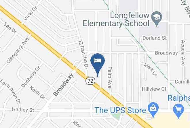 Los Angeles - Passport Inn Whittier Ca Maps
