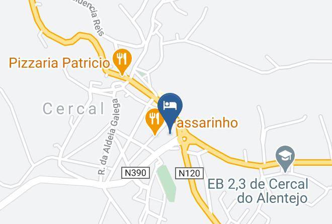 Santiago Do Cacem - Pastelaria Bau Doce Maria Helena C Melo Santos Maps