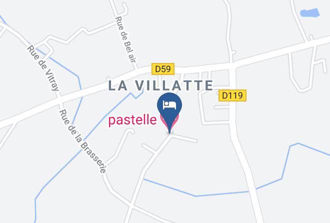 Loir Et Cher - Pastelle Maps