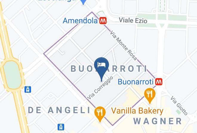 Pasticceria Correggio Map