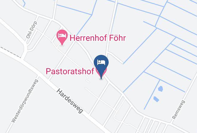 Nordfriesland - Pastoratshof Maps