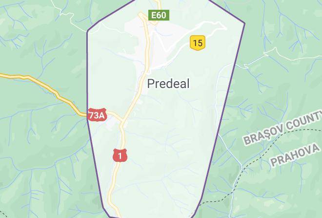 Predeal - Pasul Clabucetului Maps