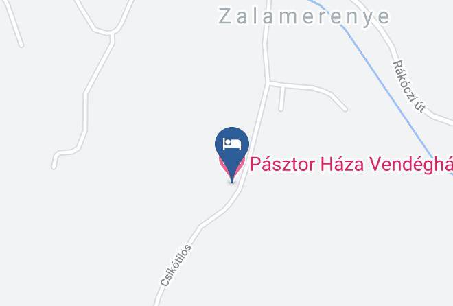 Zalamerenye - Pasztor Haza Vendeghaz Maps