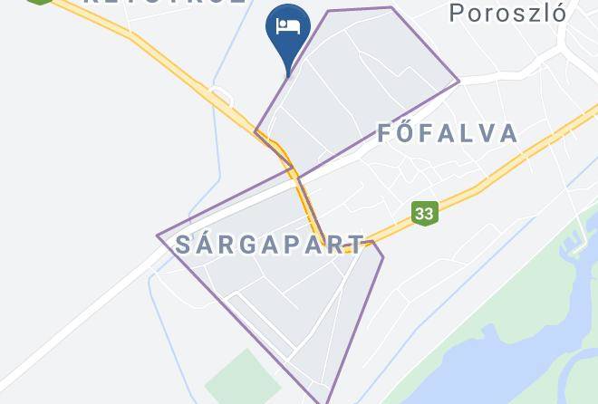 Poroszlo - Pasztor Vendeghaz Maps