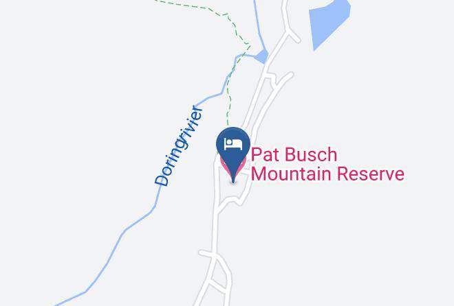 Cape Winelands - Pat Busch Mountain Reserve Maps